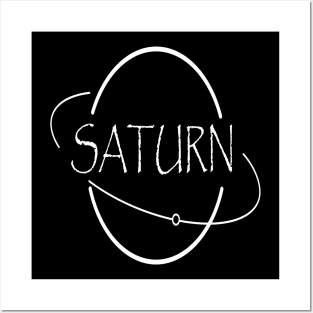 Planet Saturn Posters and Art